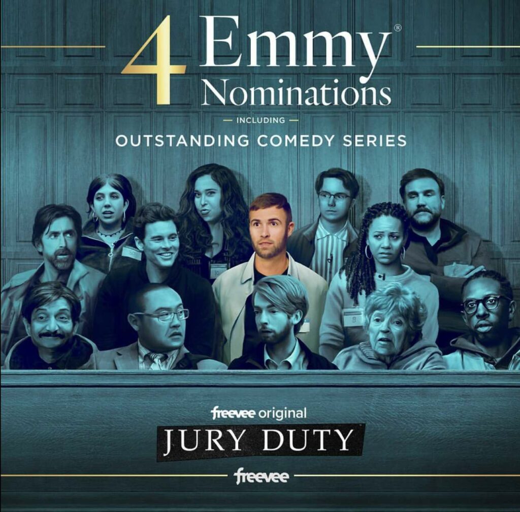 Ross Kimball in 4-time Emmy nominated TV series, Jury Duty